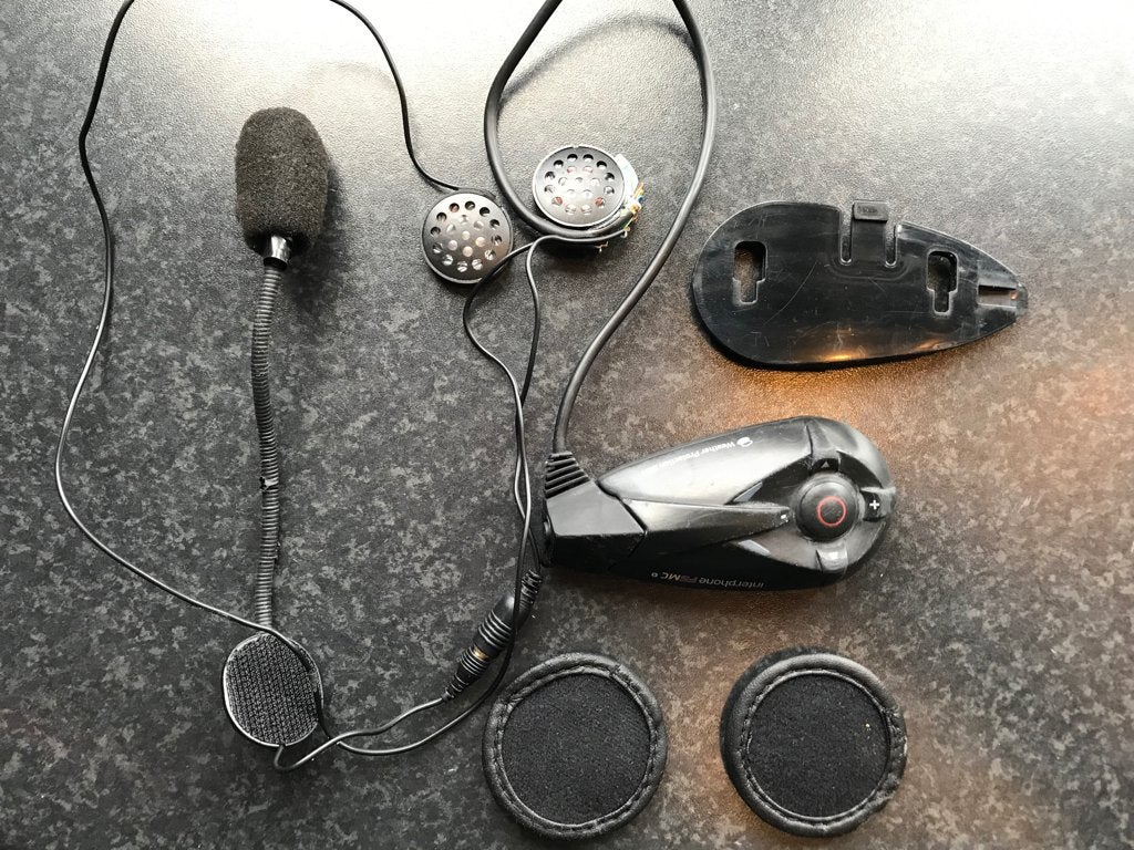 Helm communicatie systeem, Motoren, Ophalen of Verzenden, Tweedehands, Systeemhelm, Overige merken