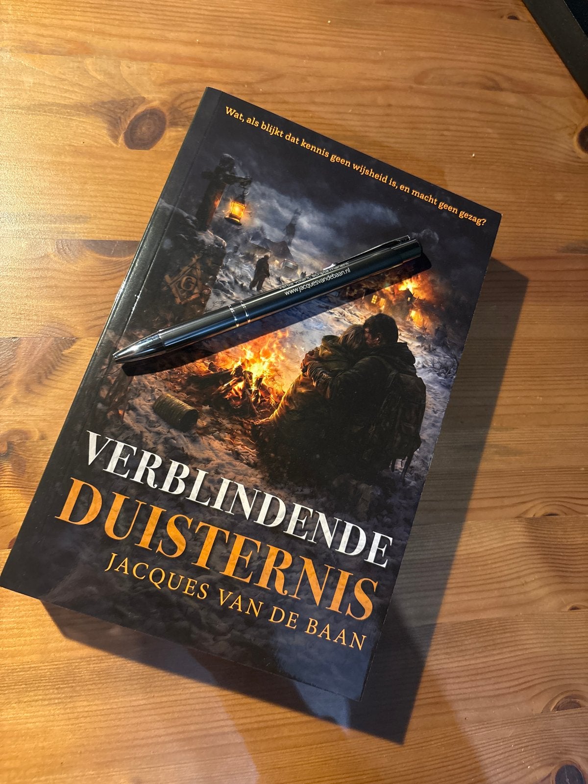 Verblindende Duisternis - Jacques van de Baan (Gesigneerd), Boeken, Ophalen of Verzenden, Zo goed als nieuw, Nederland