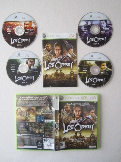 Lost Odyssey Xbox 360, 1 speler, Ophalen of Verzenden, Zo goed als nieuw, Role Playing Game (Rpg)