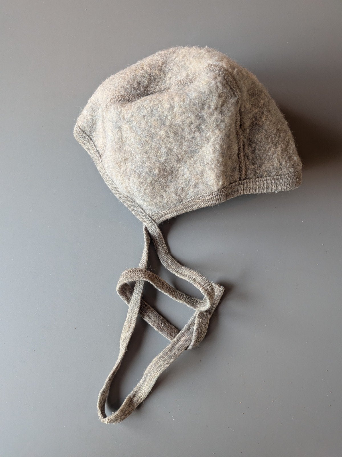 Unaduna wollen fleece muts in perfecte staat, Kinderen en Baby's, Ophalen of Verzenden, Zo goed als nieuw, Unaduna, Muts