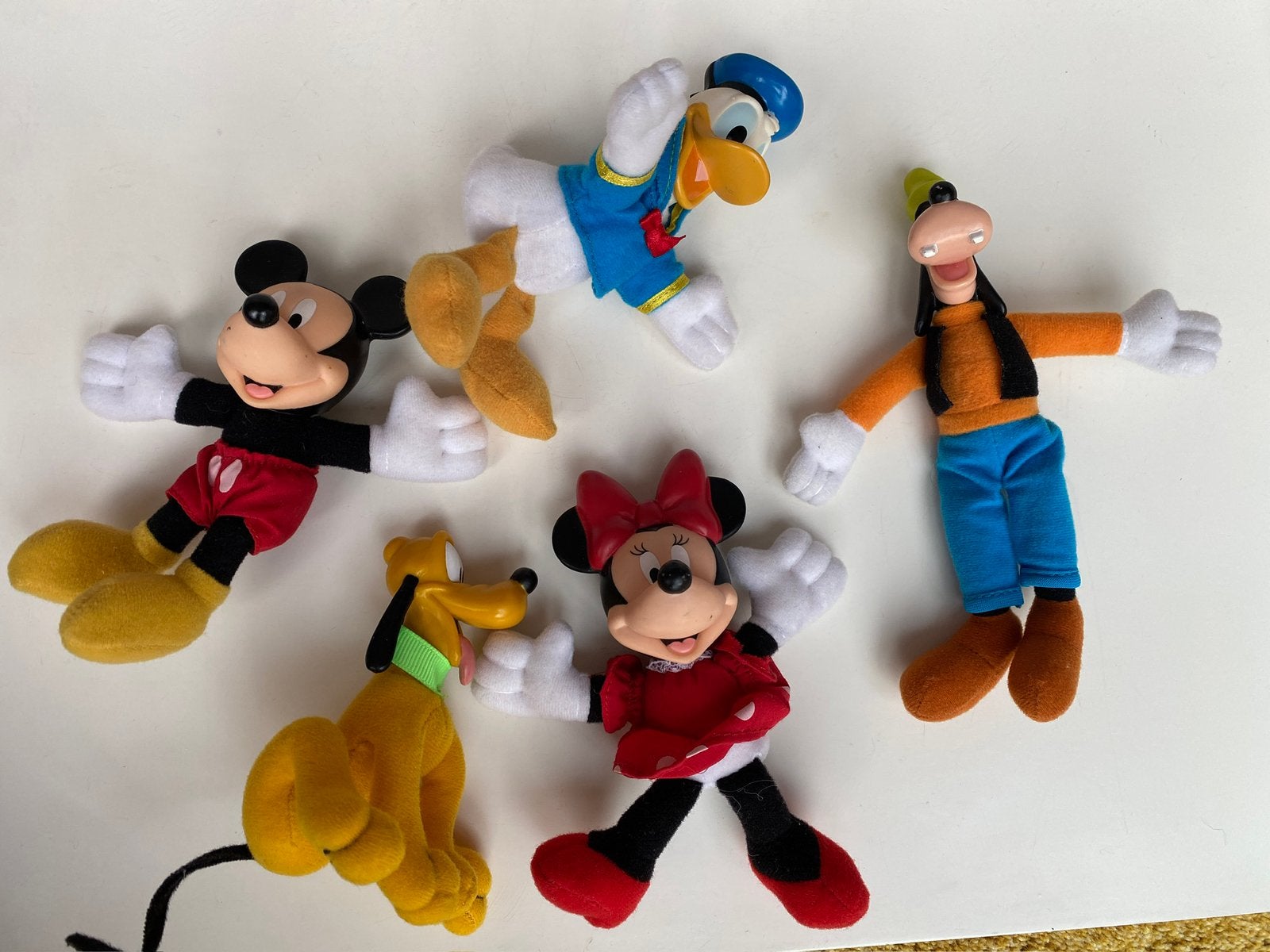 Disney Mickey & Friends poppen, Ophalen of Verzenden, Mickey Mouse, Gebruikt, Beeldje of Figuurtje
