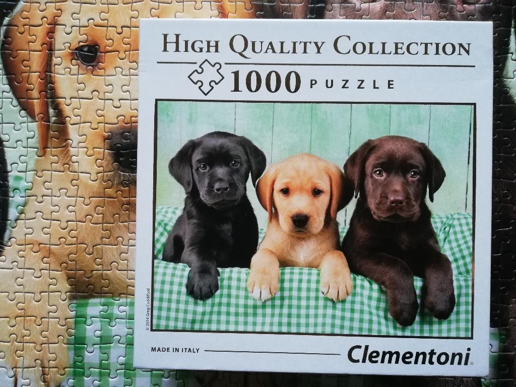 Puzzel 1000 stukjes: Three Labs, Ophalen of Verzenden, 500 t/m 1500 stukjes, Zo goed als nieuw, Legpuzzel