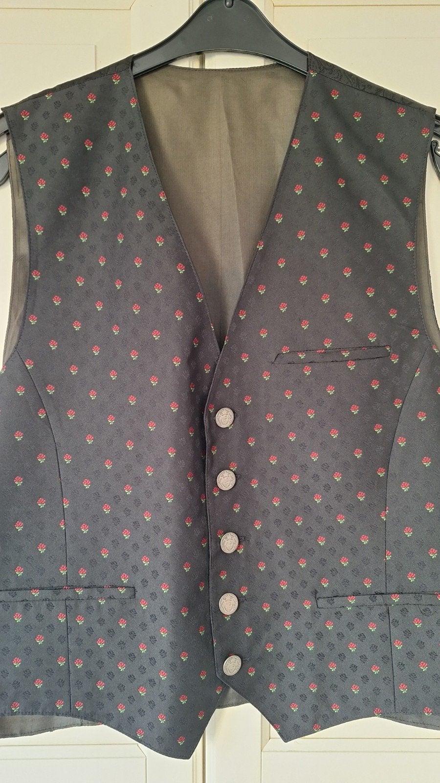 Trachten Tiroler gilet 56 oktoberfeest, Ophalen of Verzenden, Zo goed als nieuw, Maat 56/58 (XL)