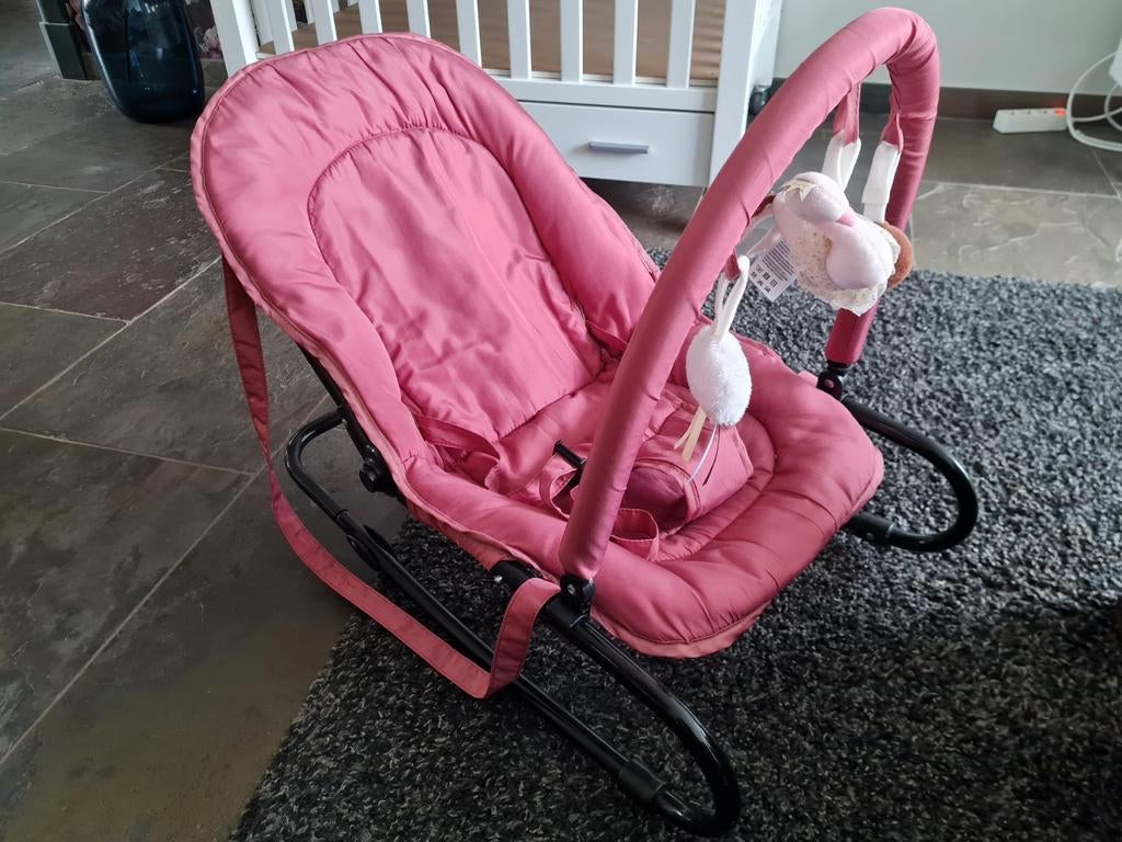 zeer leuk WIPSTOELTJE kleur oud roze, Overige merken, Verstelbaar, Wipstoel, Ophalen of Verzenden