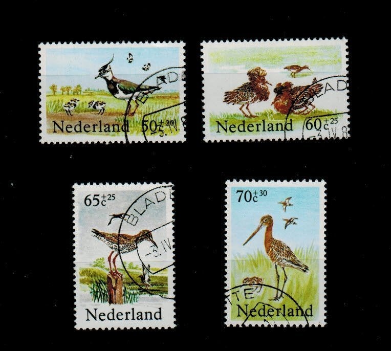 1301-1304 Zomerzegels 1984 Gestempeld, Verzenden, Na 1940, Gestempeld