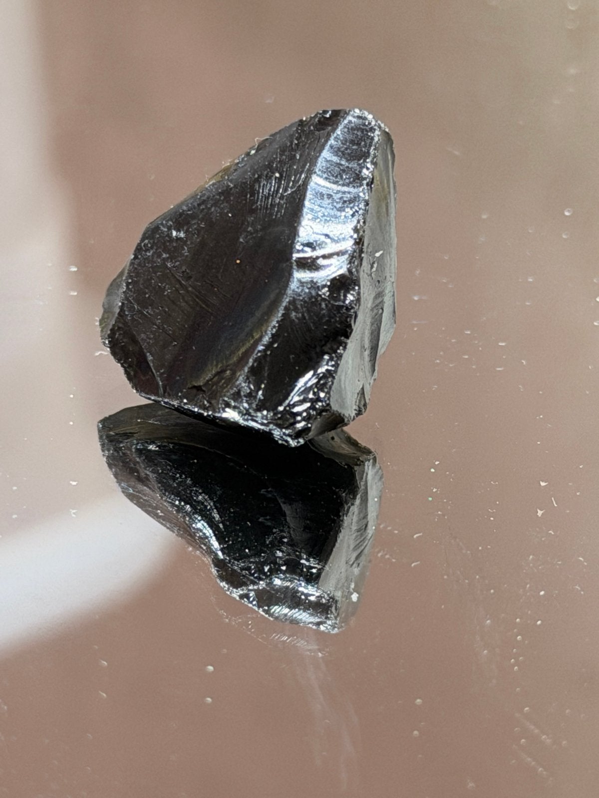Natuurlijke Obsidiaan Steen - Ruwe Zwarte Obsidiaan, Ophalen of Verzenden, Nieuw