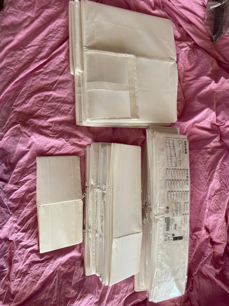 IKEA SKUBB Opbergdozen en schoenendozen - Wit, Huis en Inrichting, Overige Huis en Inrichting, Zo goed als nieuw, Ophalen of Verzenden