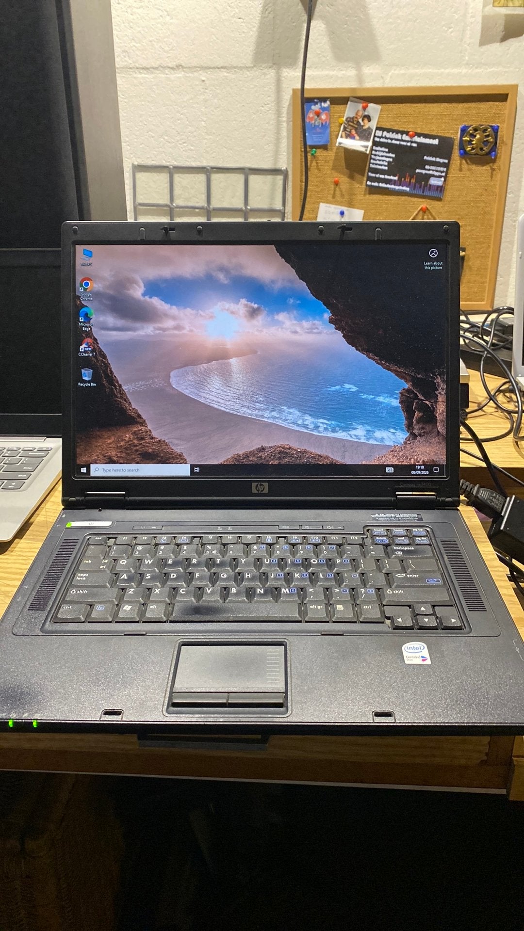 Prima HP Compaq nx7400 met Windows 10 + Officepakket, Met videokaart, Refurbished, Ophalen of Verzenden, 4 GB