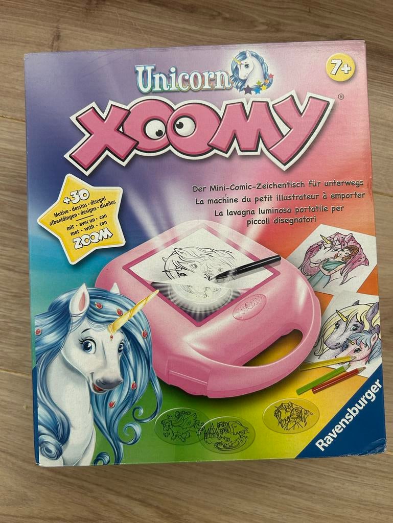 Xoomy Unicorn Tekentafel - Nieuw in doos, Ophalen of Verzenden, Nieuw, Knutselen, Met licht