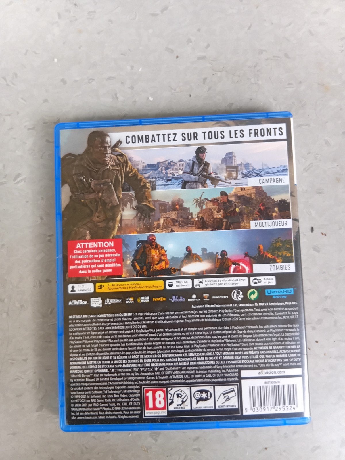 Call of Duty Vanguard PS5 - Zo goed als nieuw, Ophalen