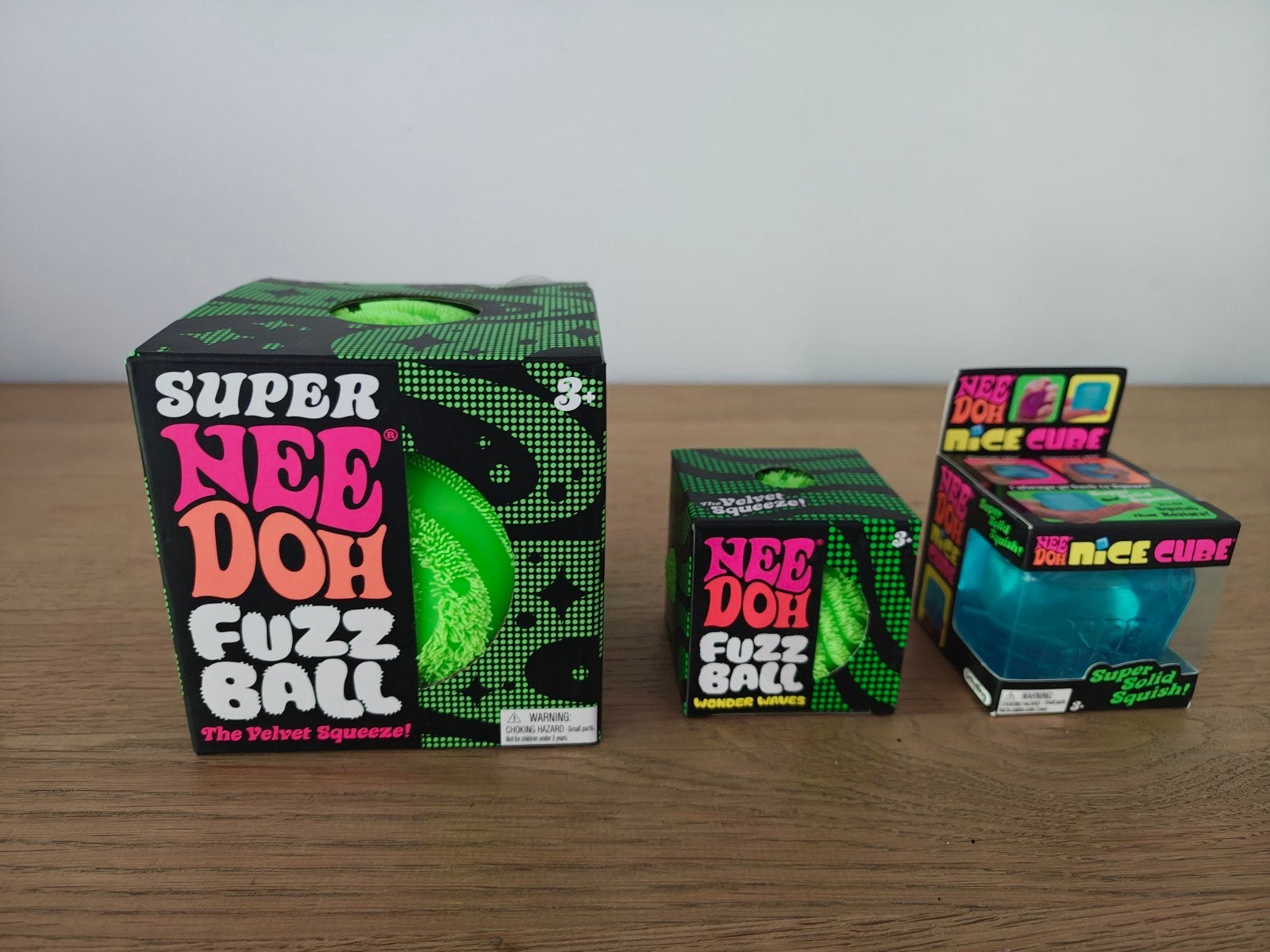 SUPER Nee Doh  Fuzz Ball fidget Groen - Nieuw!, Ophalen of Verzenden, Nieuw, Jongen of Meisje