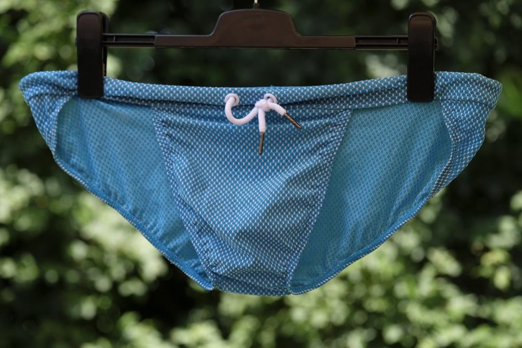 zwemslip, Verzenden, Maat 56/58 (XL), Blauw, Zwemslip
