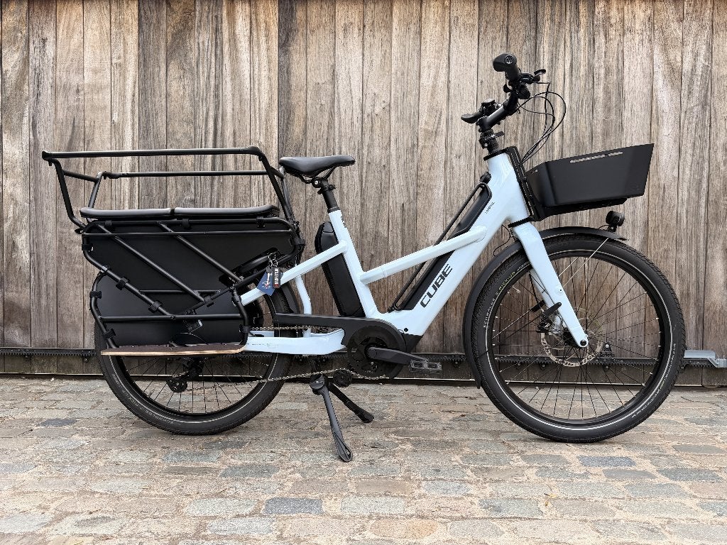 Cube Hybrid Family Wit Longtail, Fietsen en Brommers, Fietsen | Mountainbikes en ATB, Zo goed als nieuw, Overige merken, Fully