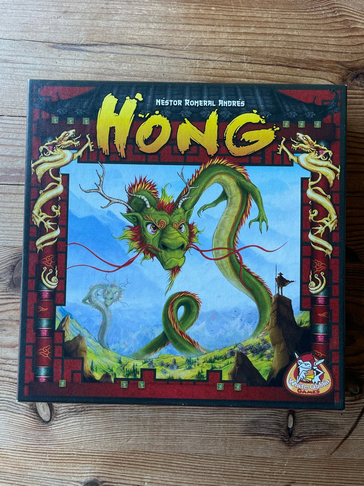 Hong Bordspel –White Goblin Games –Strategisch 2 Spelers, Een of twee spelers, Ophalen of Verzenden, Zo goed als nieuw