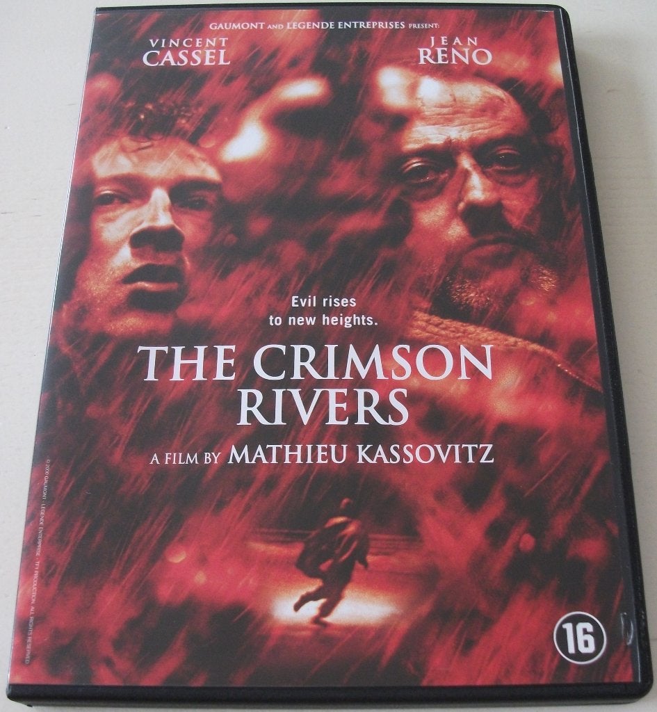 Dvd *** CRIMSON RIVERS *** Evil rises to new heights, Vanaf 16 jaar, Spaans, Actiethriller, Ophalen of Verzenden