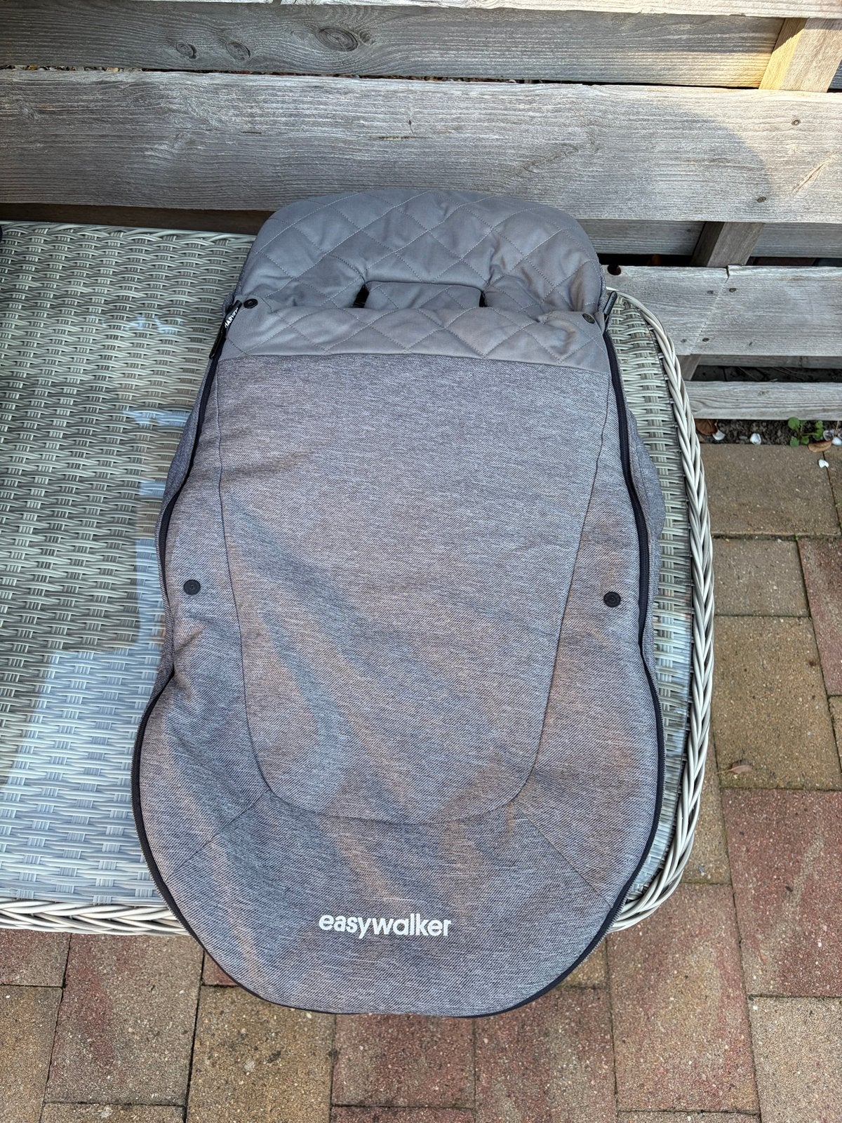 Easywalker premium voetenzak buggy/kinderwagen, zeer netjes, Ophalen of Verzenden, Zo goed als nieuw, Overige merken, Voetenzak