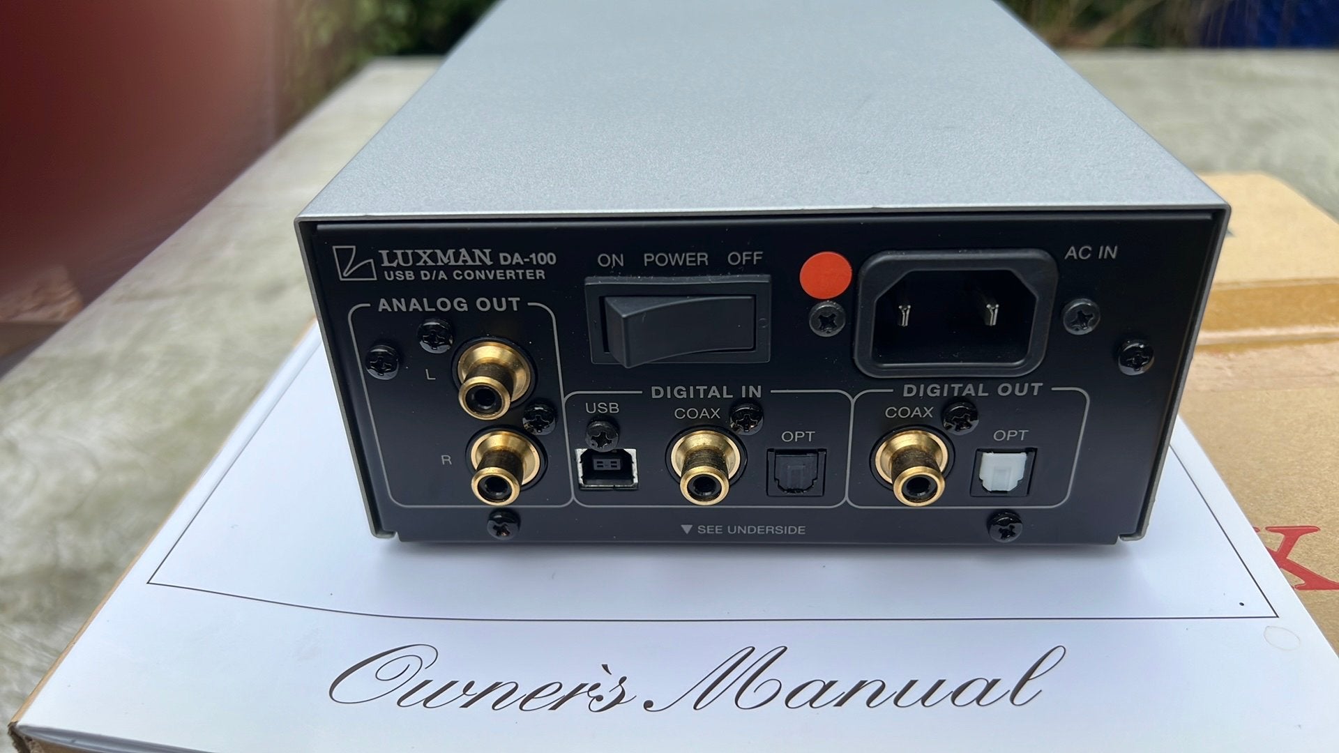 Luxman DA-100 USB D/A Converter, Overige merken, Luxman straat Japan, Ophalen of Verzenden, Zo goed als nieuw