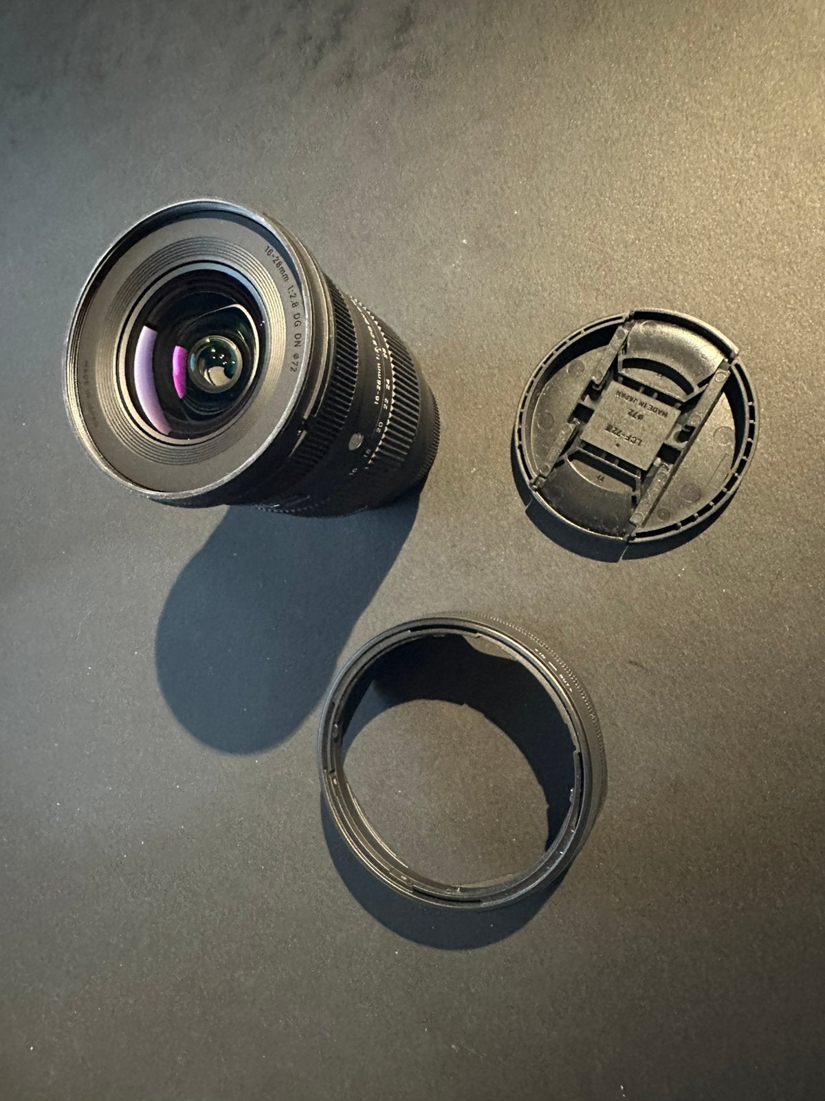 Sigma 16-28 mm F2.8 DG DN | C Sony full frame, Ophalen of Verzenden, Zo goed als nieuw, Groothoeklens