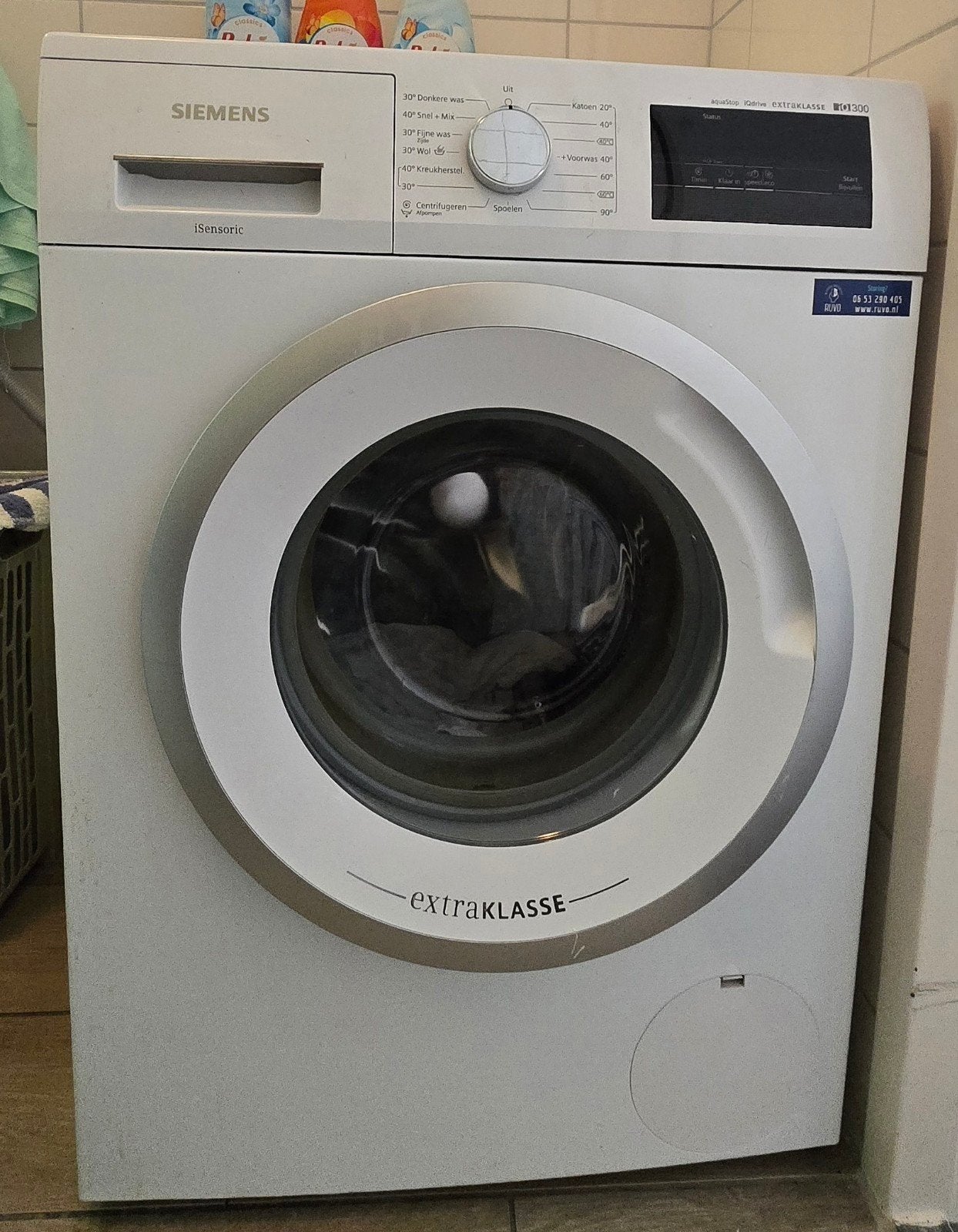 Siemens Wasmachine iQ300, Witgoed en Apparatuur, Wasmachines, Ophalen of Verzenden, Gebruikt, 1200 tot 1600 toeren, Minder dan 85 cm