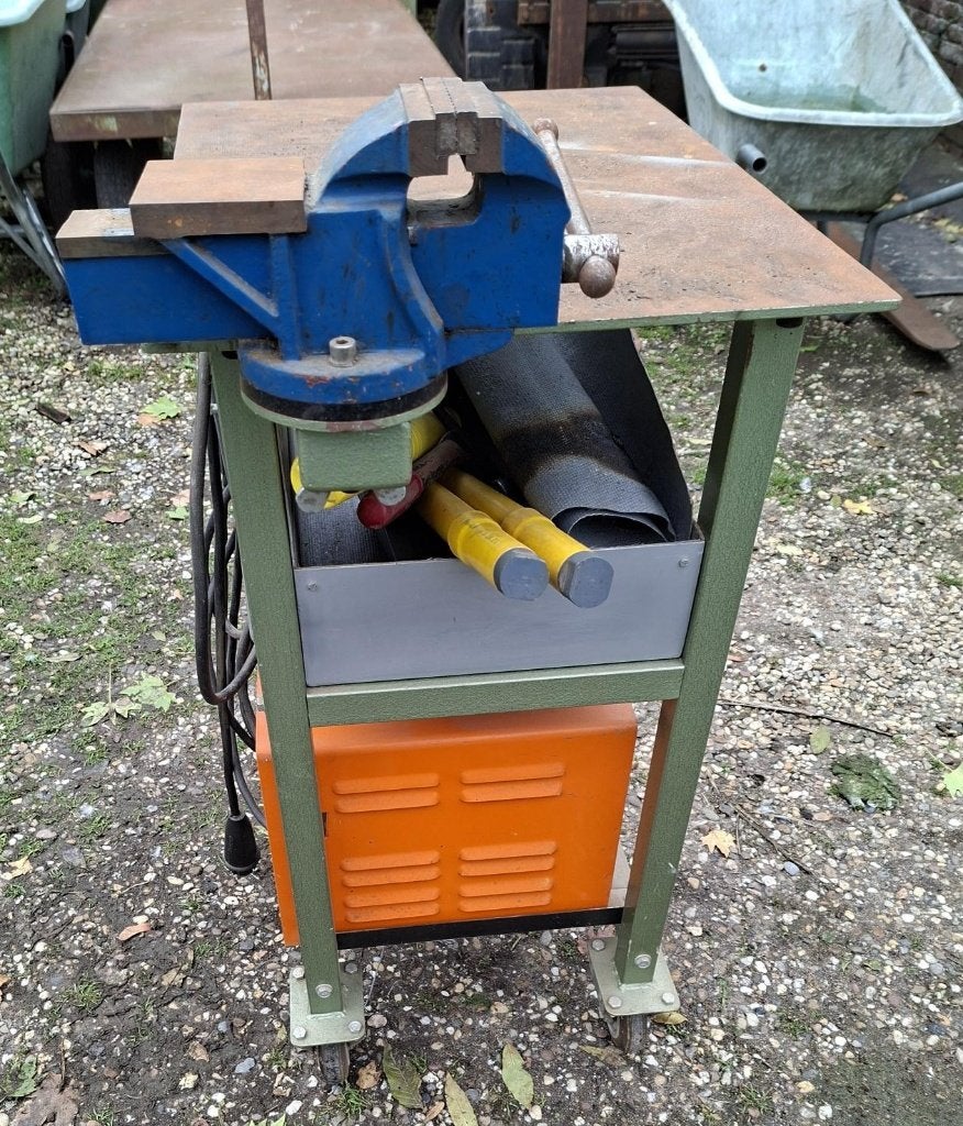 Rühter Lasapparaat 150 Amp met bankschroef, Ophalen, Gebruikt, 150 tot 250 ampère, Elektroden