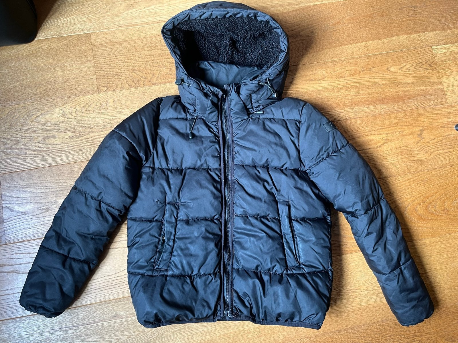 Tom Tailor Denim winterjas S, Ophalen of Verzenden, Gedragen, Maat 36 (S), Zwart