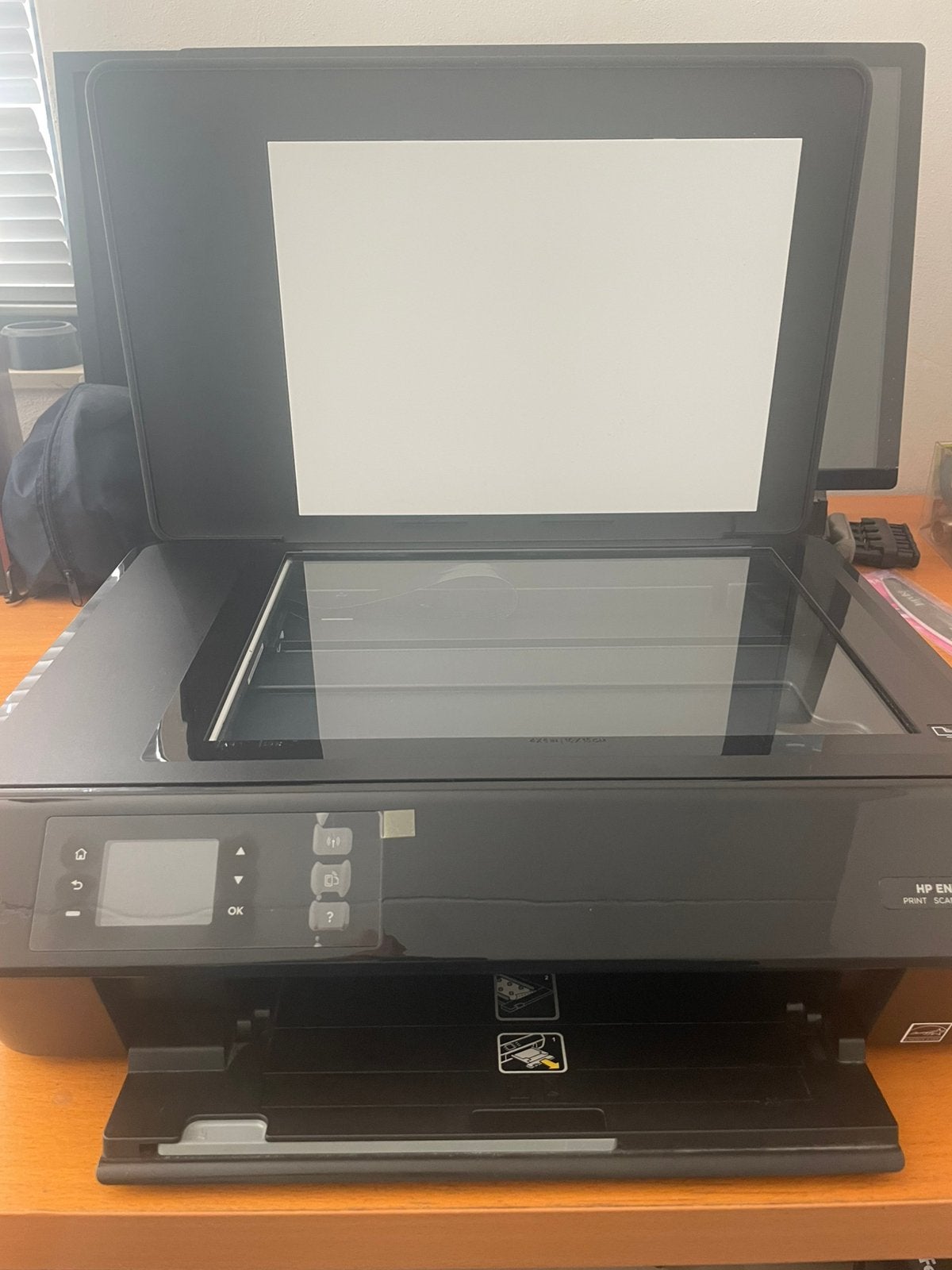 HPENVY 4500 inktjetprinter, Computers en Software, Inkjetprinter, All-in-one, Zo goed als nieuw, Kleur printen