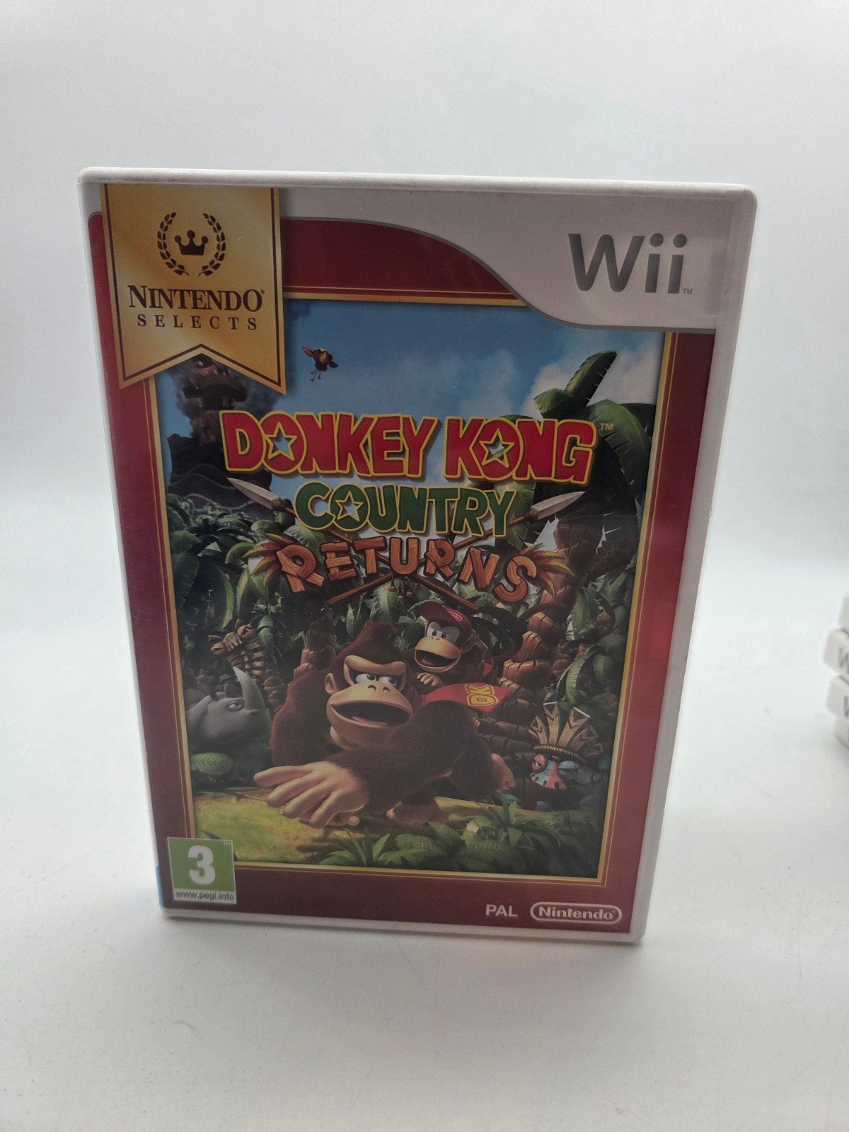 Donkey Kong Country Returns Wii - Nintendo Selects, Nintendo, Met games, Zo goed als nieuw, Zonder controller