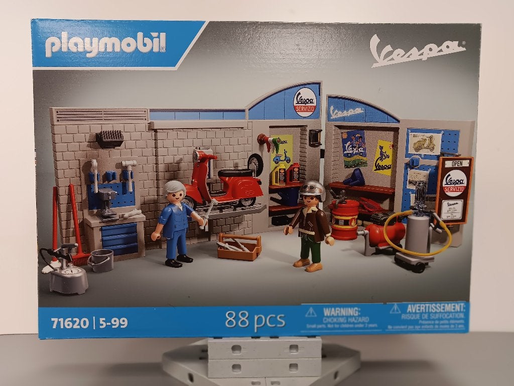 Playmobil 71620 VESPA Scooter werkplaats [NIEUW in doos], Verzenden, Nieuw, Complete set