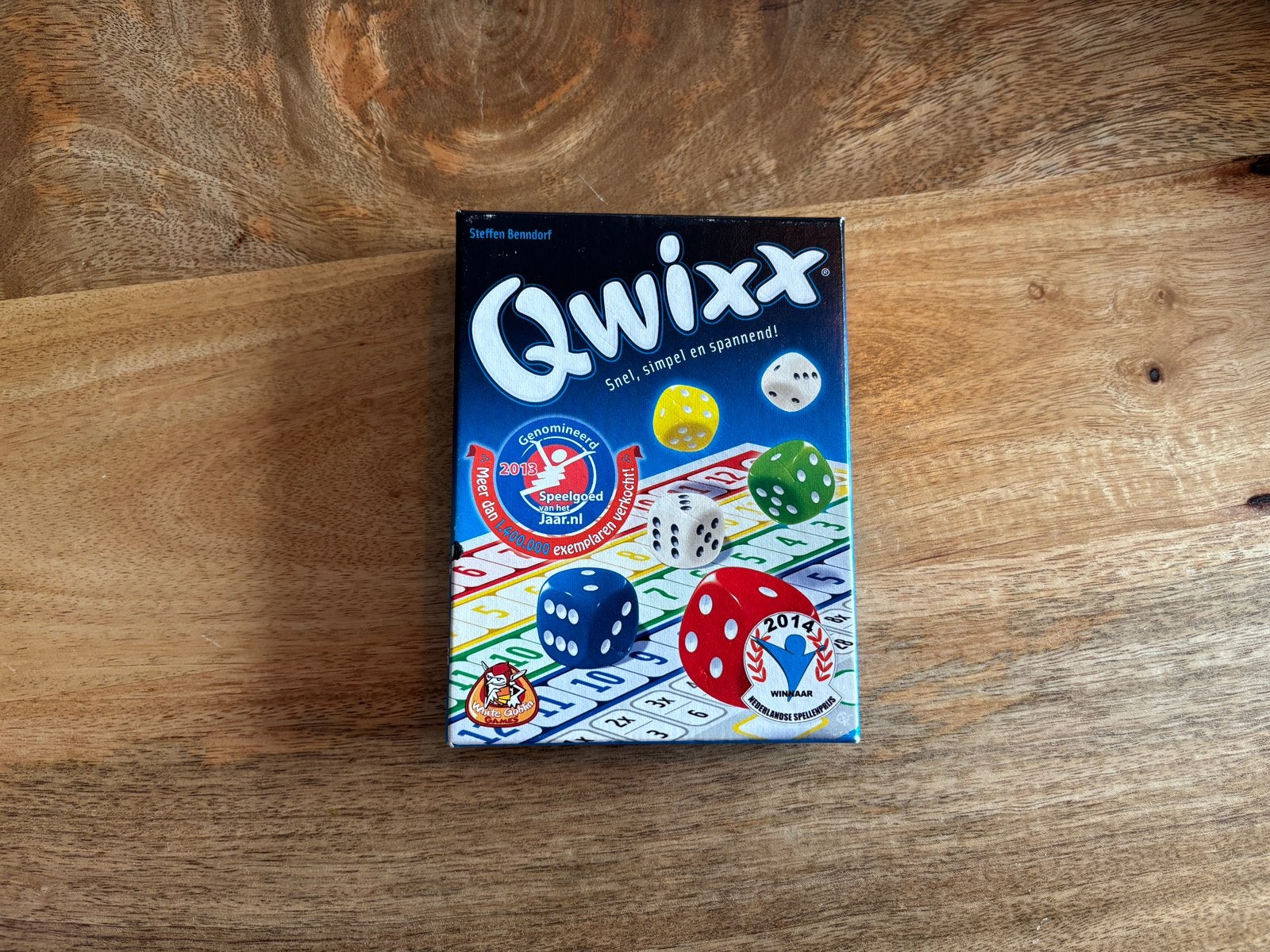 Qwixx dobbelspel, Vijf spelers of meer, Ophalen of Verzenden, Zo goed als nieuw