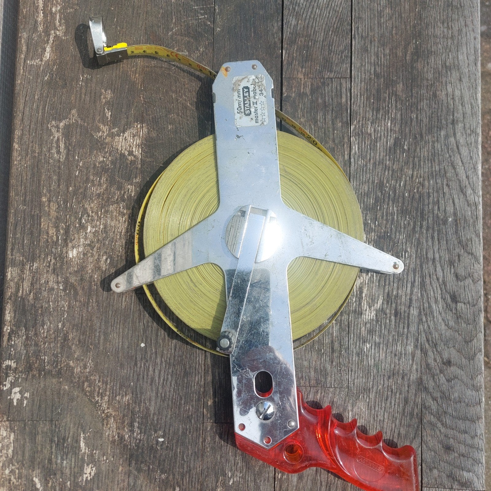 Stanley Landmeter 50m, Doe-het-zelf en Verbouw, Ophalen of Verzenden