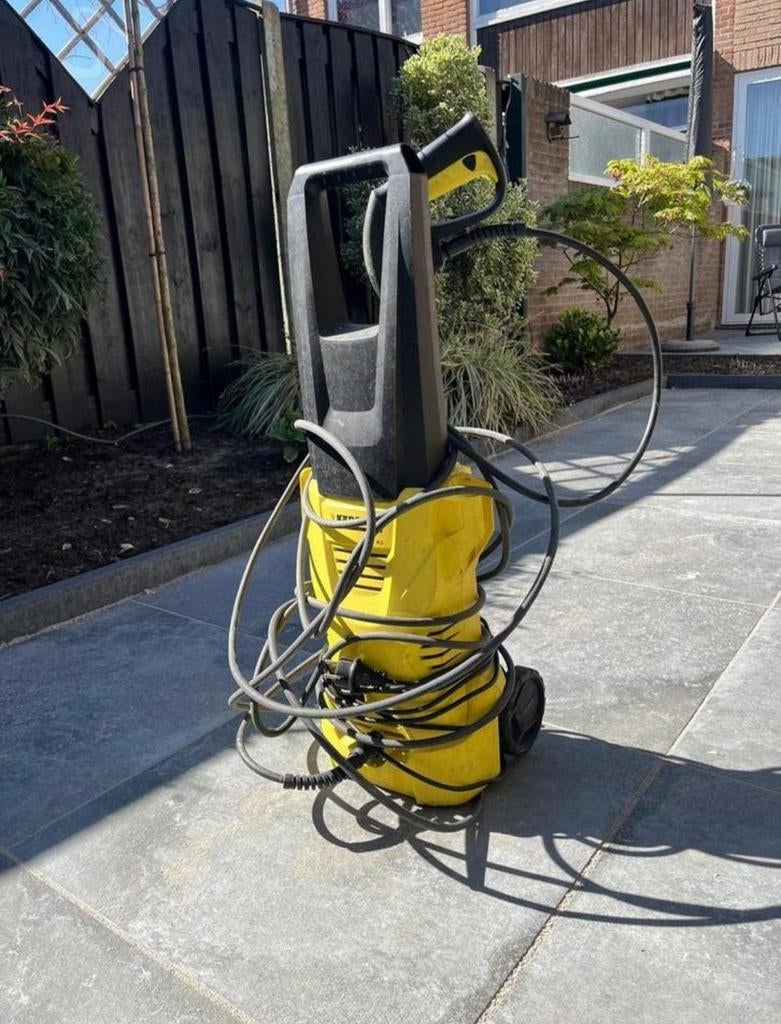 karcher hogedrukspuit met lans, Tuin en Terras, Hogedrukreinigers, Ophalen, Gebruikt, Elektrisch, Karcher terras reiniger