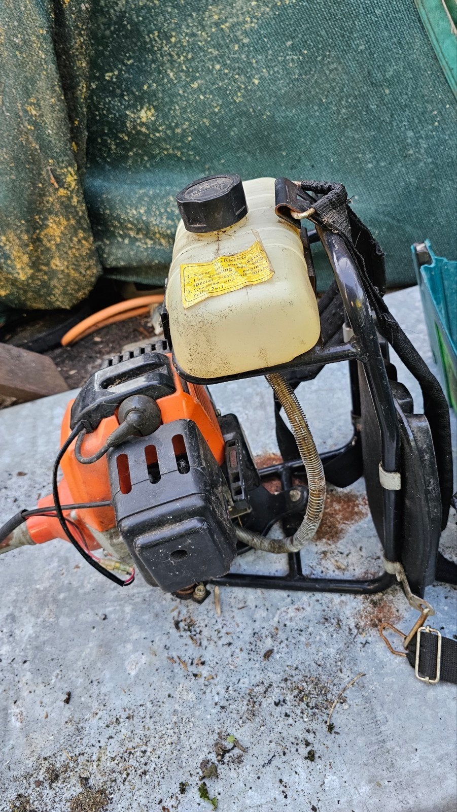 Benzine bosmaaier, opknapper!, Ophalen, Gebruikt, Benzine