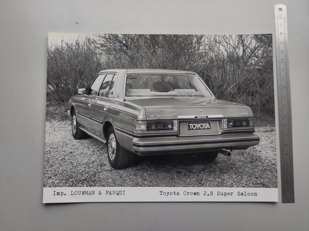 (376) Toyota Crown 2.8 Super Saloon persfoto, Ophalen of Verzenden, Overige onderwerpen