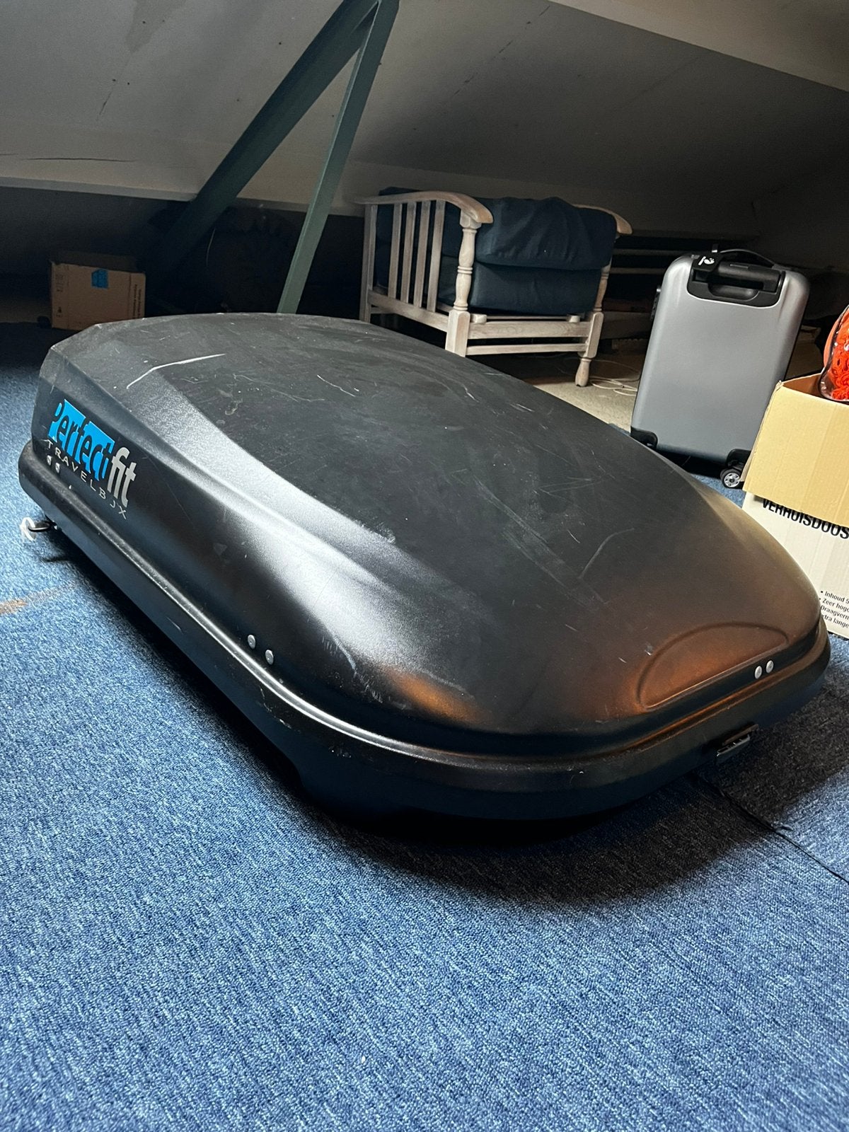 Dakkoffer Perfect Fit, Auto diversen, Ophalen, Gebruikt