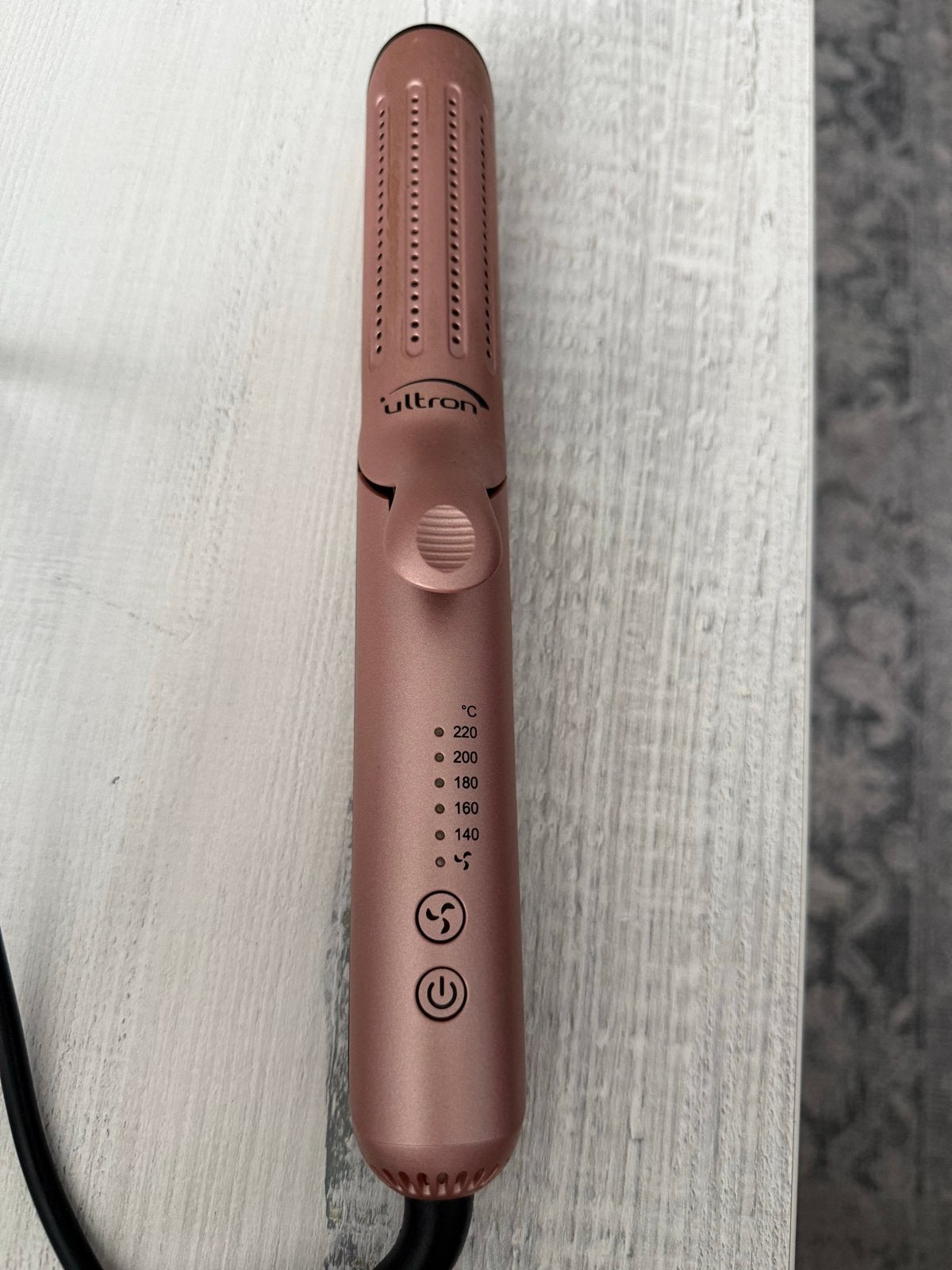 Ultron Airflow Styler Krultang/Stijltang Roségoud, Ophalen of Verzenden, Nieuw, Krultang of Stijltang