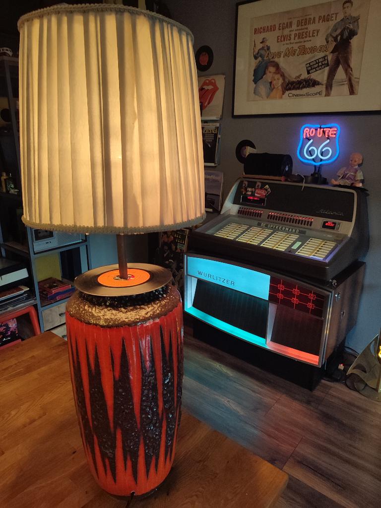 `vintage schemerlamp, Ophalen