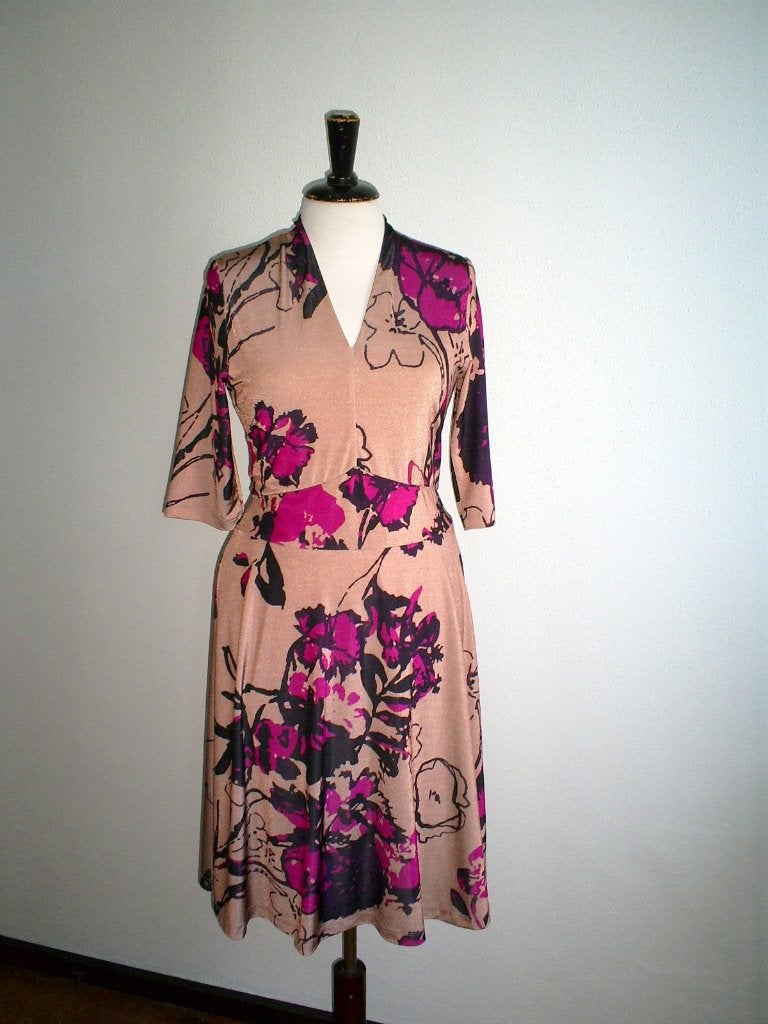NIEUW __ ROZES of AVALON jurk mt. 36 __ waarde 135,00, Verzenden, Beige, Nieuw, Knielengte