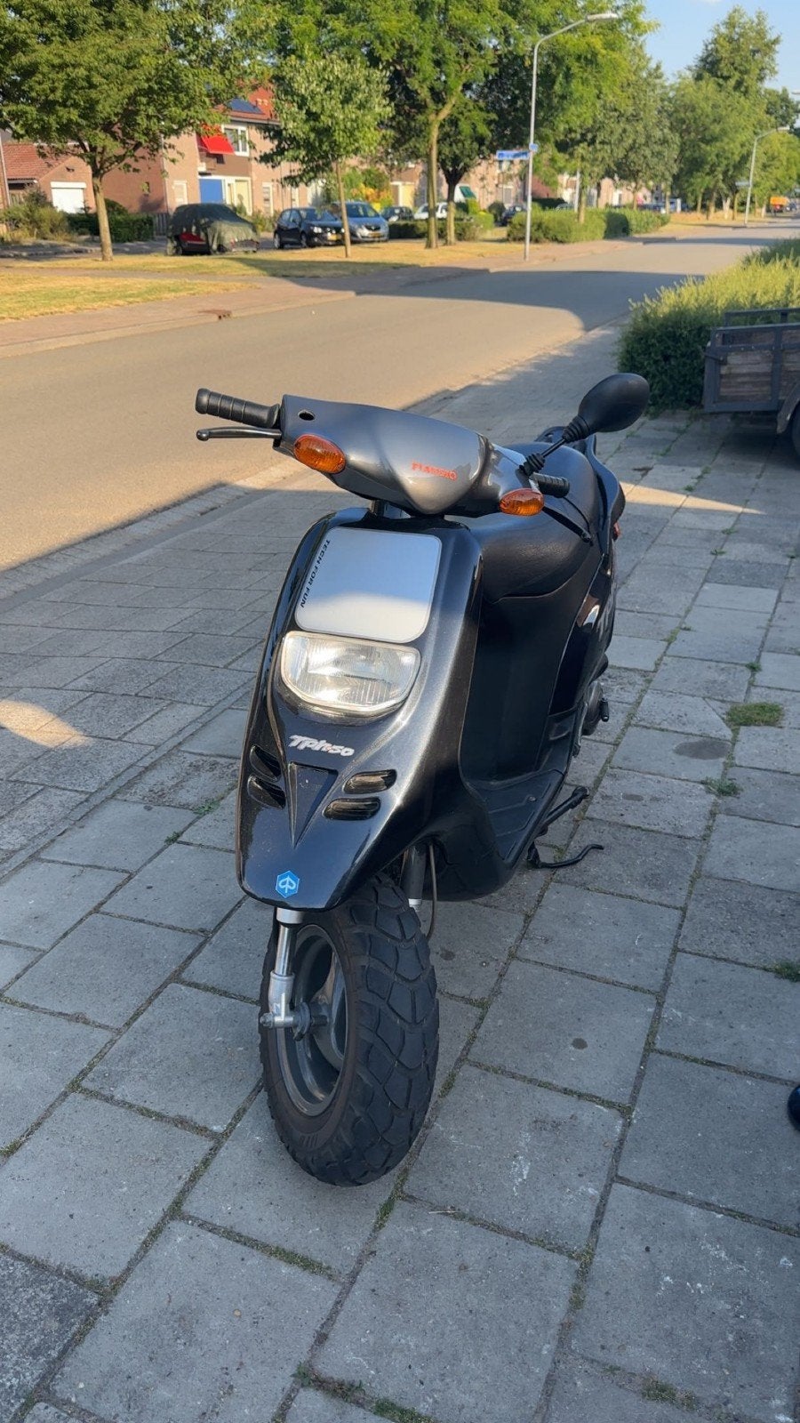 Piaggio Typhoon  70cc brom, Fietsen en Brommers, Ophalen, Gebruikt, Overige modellen, Maximaal 45 km/u