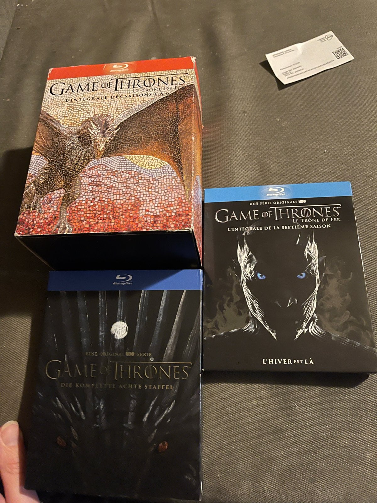 Game of Thrones Blu-ray Boxset - Seizoen 1-8, Cd's en Dvd's, Vanaf 16 jaar, Nederlands, Science Fiction en Fantasy, Ophalen of Verzenden