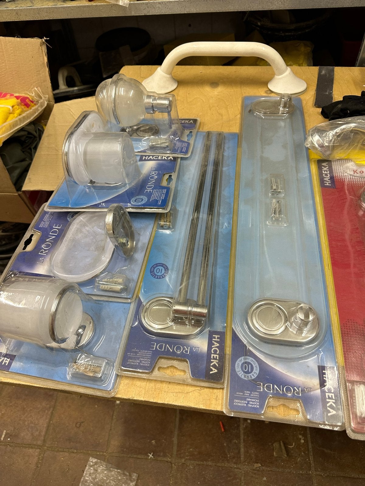 Diverse nieuwe badkameraccessoires van Haceka, Ophalen of Verzenden, Nieuw, Overige merken, Badkamerrek