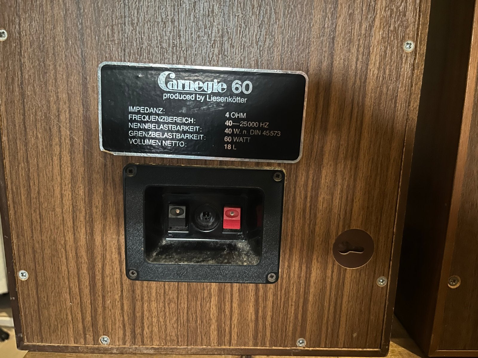 Carnegie 60 Luidsprekers - Vintage Hifi Geluid