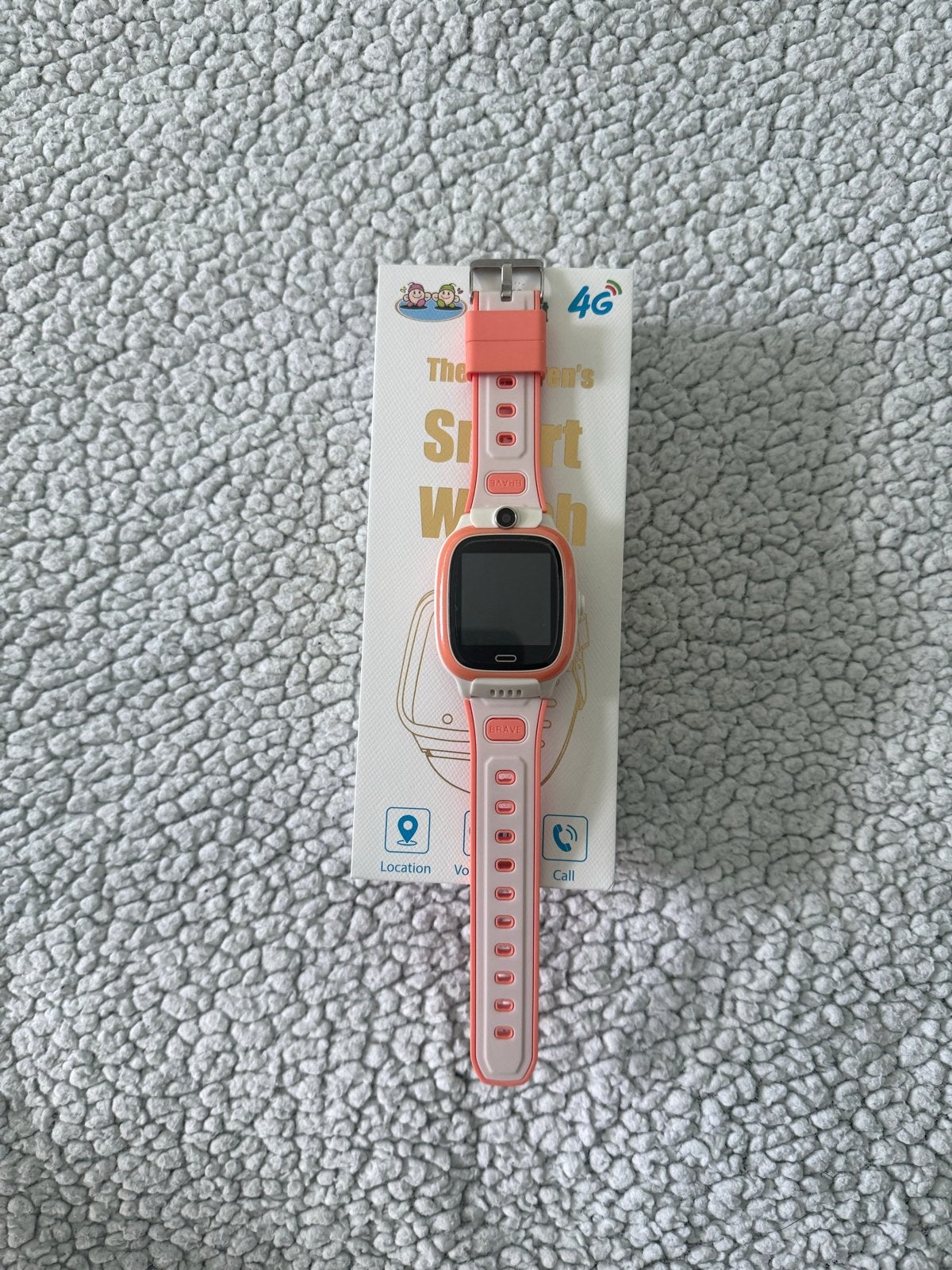 Choozit 4G Kinder Smartwatch - Roze, Ophalen of Verzenden, GPS, Nieuw, Roze