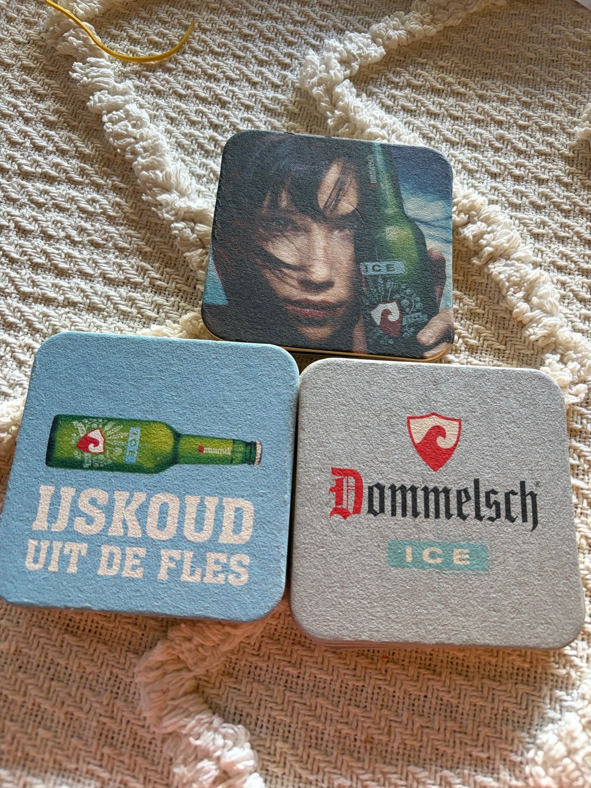 Dommelsch Ice Bier - 15 Viltjes - Set van 3 x 5, Ophalen of Verzenden, Zo goed als nieuw
