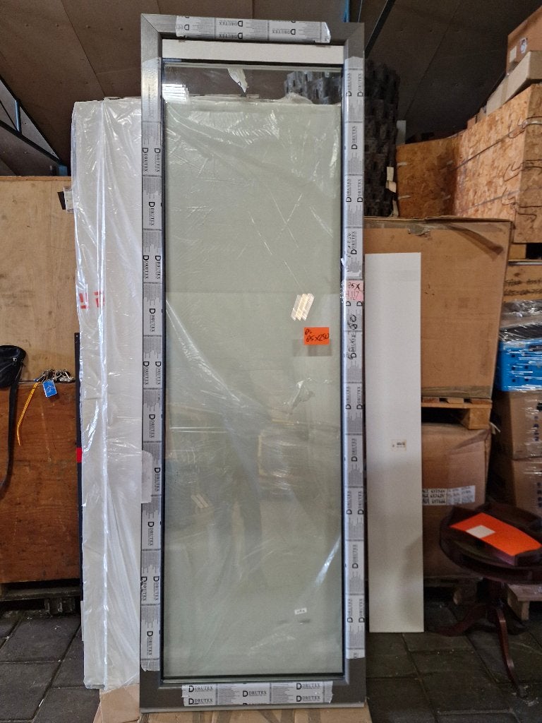 NIeuwe Ramen van kunststof incl glas, Ophalen, Gevelraam of Ruit, Minder dan 80 cm, Nieuw