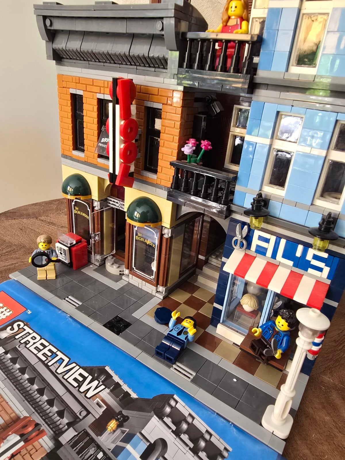 Lepin Detectivekantoor (compatibel met Lego), Ophalen of Verzenden, Zo goed als nieuw, Overige merken