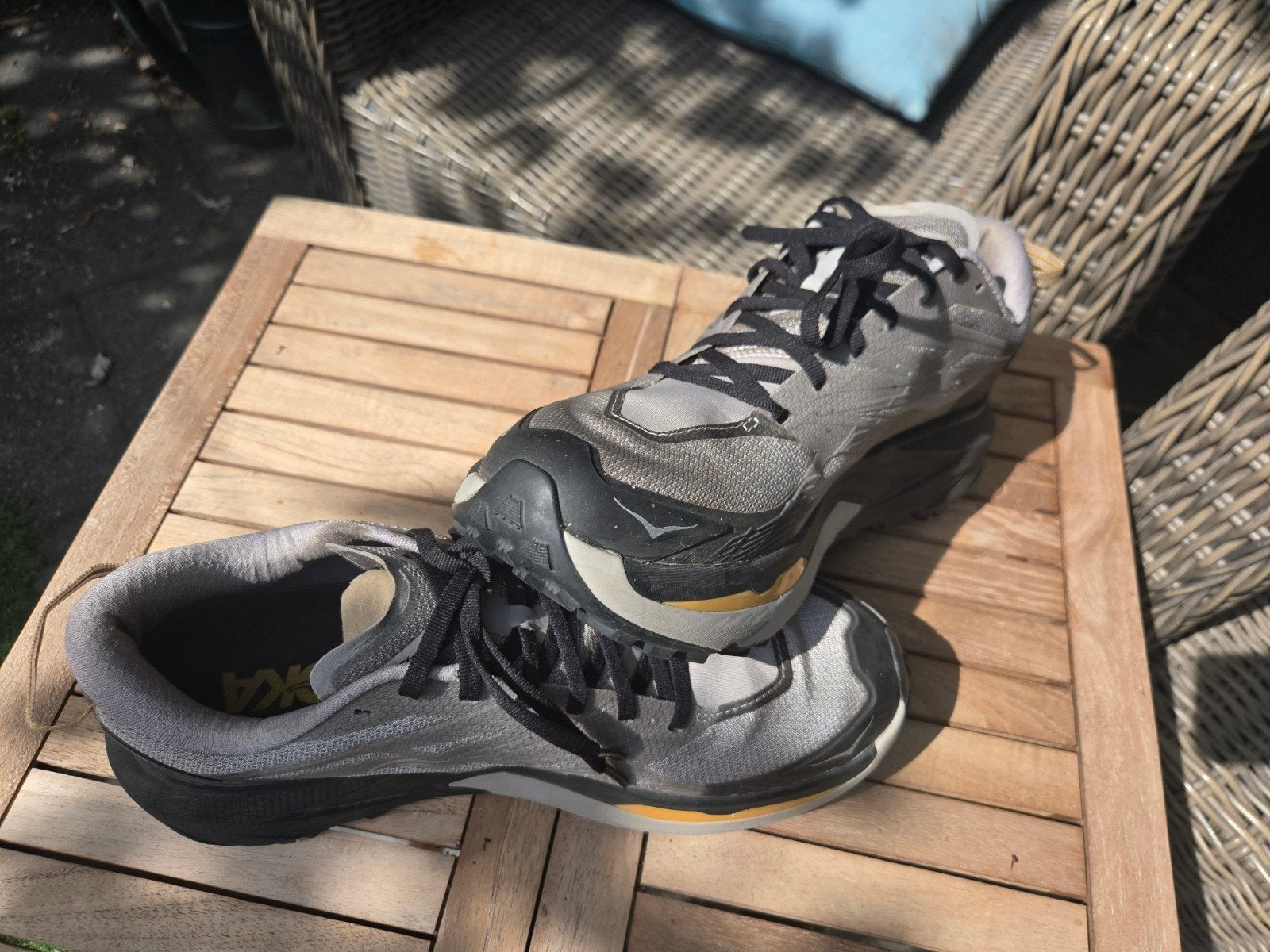 Hoka Mafate 5 Hardloopschoenen - Maat 44, Overige merken, Hardloopschoenen, Ophalen of Verzenden, Zo goed als nieuw