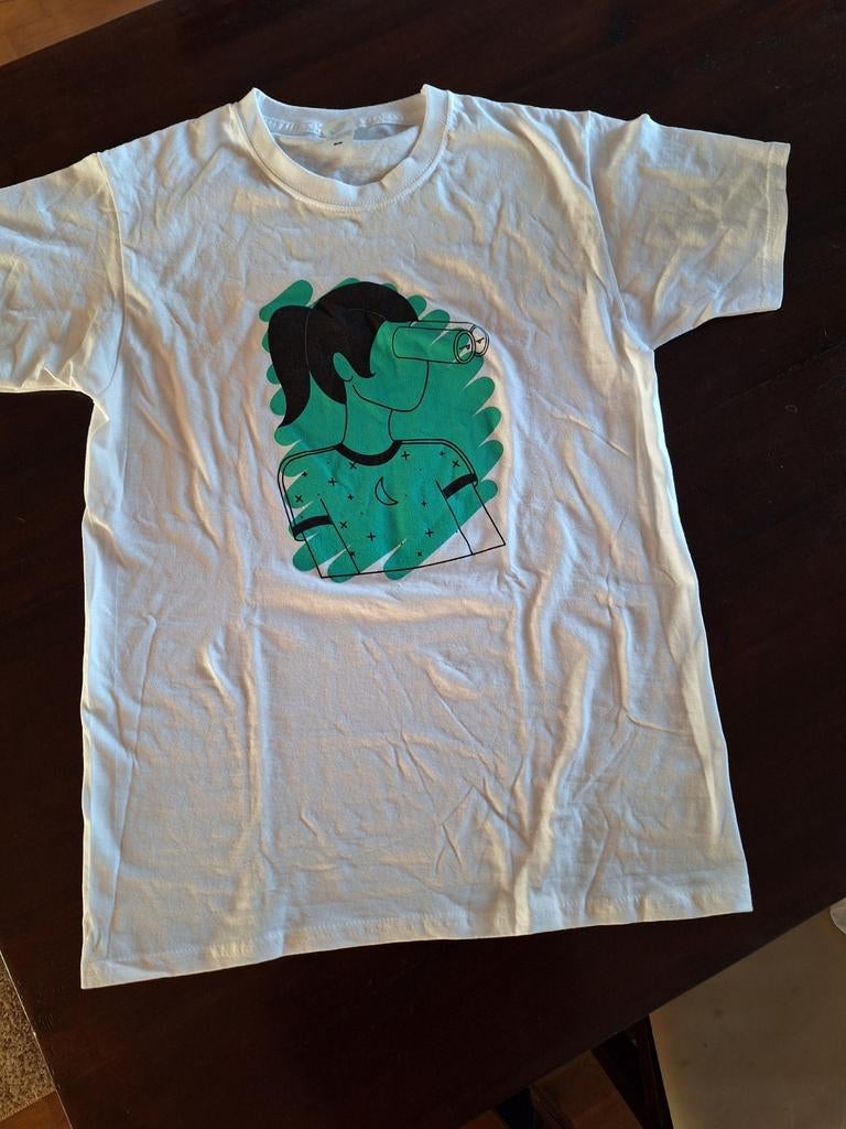 Bijzonder t shirt wit Nieuw 164 / S Nieuw, Ophalen of Verzenden, Zo goed als nieuw