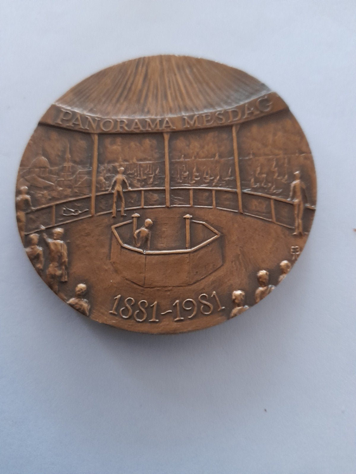 Den haag, Postzegels en Munten, Penningen en Medailles, Ophalen of Verzenden, Brons