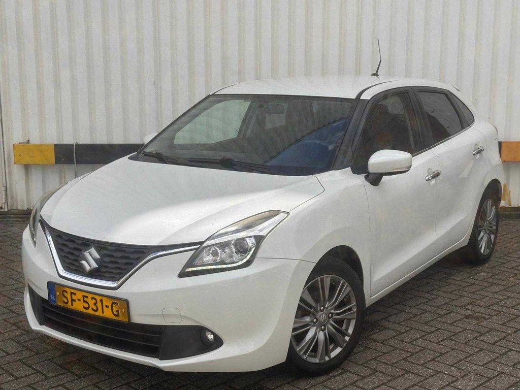 Suzuki Baleno 1.2 SH High Exec. ; SF-531-G, Auto's, Suzuki, Voorwielaandrijving, Gebruikt, Wit, Origineel Nederlands
