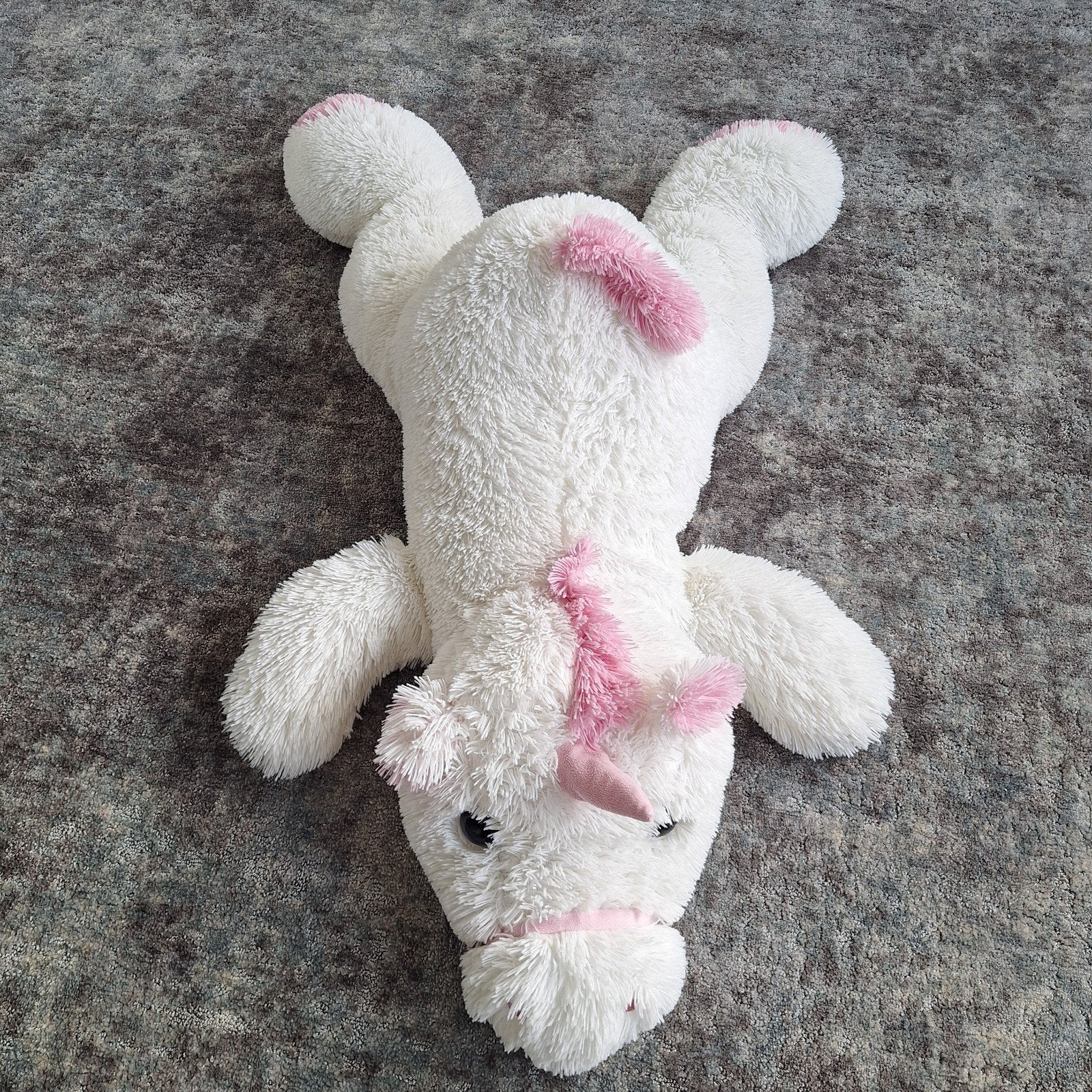 Sunkid Grote Eenhoorn Knuffel, Gebruikt, Ophalen of Verzenden, Wit, Groot (groter dan 80 cm)